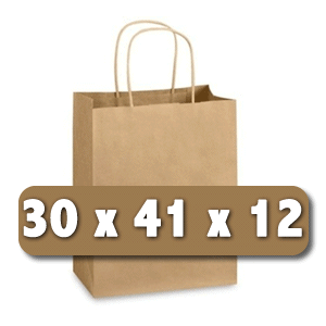 Regalo Corporativo Bolsa Kraft 30x41x12