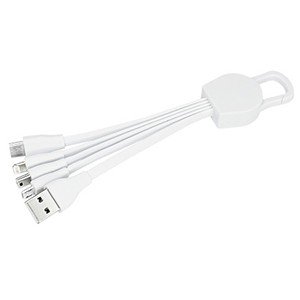 Regalo Corporativo Connect Multicargador Blanco