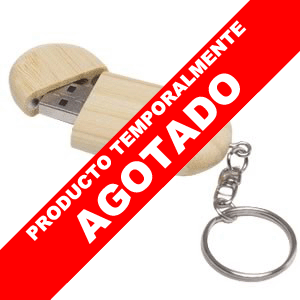 Regalo Corporativo Pendrive de Bamboo