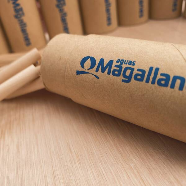 Regalo Corporativo Tubo ecologico con lápices color         loading=